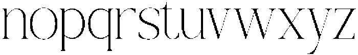 CRESTA SOURA Thin otf (100) Font LOWERCASE