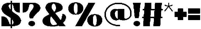 CREVO Regular otf (400) Font OTHER CHARS