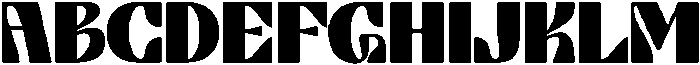 CREVO Regular otf (400) Font UPPERCASE