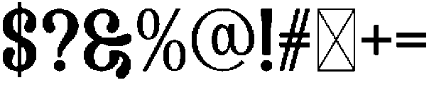 CRILAS Regular otf (400) Font OTHER CHARS