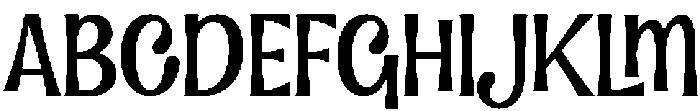 CRILAS Regular otf (400) Font UPPERCASE