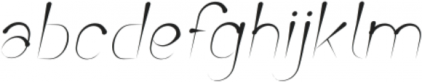 CROCHET PATTERN Italic otf (400) Font LOWERCASE