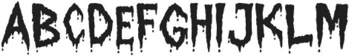 CRYPDRIP Regular otf (400) Font UPPERCASE