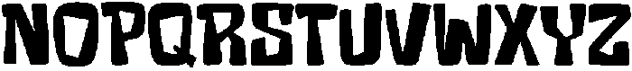 Crack Stone Regular otf (400) Font UPPERCASE