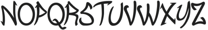CrackChaking-Regular otf (400) Font UPPERCASE