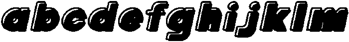 Cracker Soda Outline Shadow It otf (400) FONT