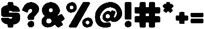 Cracker Soda Solid otf (400) Font OTHER CHARS