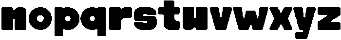 Cracker Soda Solid otf (400) Font LOWERCASE