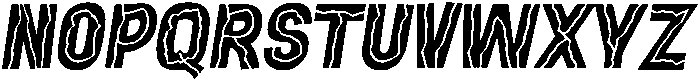Cracking Sans otf (400) Font UPPERCASE