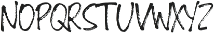 Crackpen-Regular otf (400) Font UPPERCASE