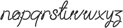 Craft String Regular otf (400) Font LOWERCASE