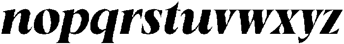 Crafte Italic otf (400) Font LOWERCASE