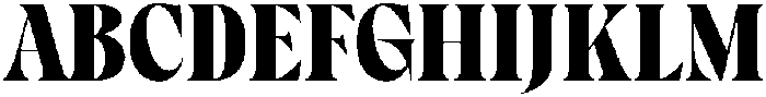 Crafte Regular otf (400) Font UPPERCASE