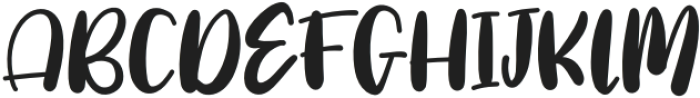 Crafted otf (400) Font UPPERCASE