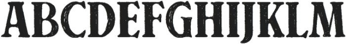 CrafterSignatureSerif-Regular otf (400) Font UPPERCASE