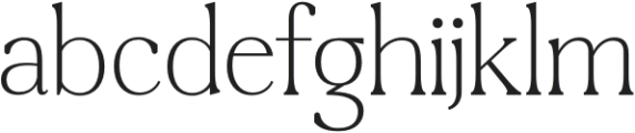 Craftern otf (400) Font LOWERCASE