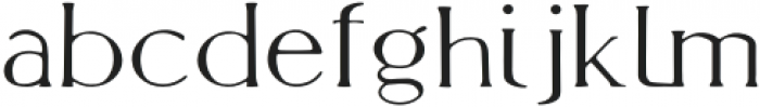 Crafthill Regular otf (400) Font LOWERCASE