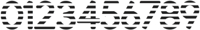Crafty Font - Stripes Horizontal Regular otf (400) Font OTHER CHARS