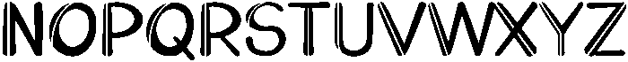 Crafty Regular otf (400) Font UPPERCASE