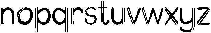Crafty Regular otf (400) Font LOWERCASE