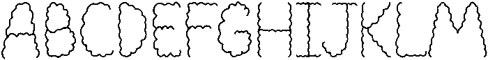 Cranberry Regular otf (400) Font UPPERCASE