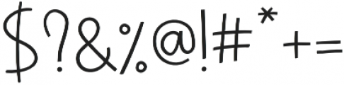 CranberryJam Sans Serif otf (400) Font OTHER CHARS