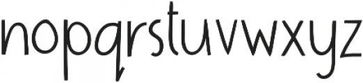 CranberryJam Sans Serif otf (400) Font LOWERCASE