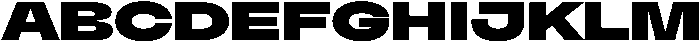 Cranch Black otf (900) Font UPPERCASE