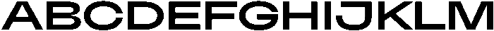 Cranch Medium otf (500) Font UPPERCASE