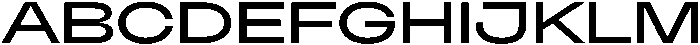 Cranch Regular otf (400) Font UPPERCASE