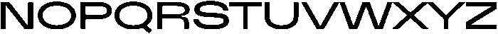 Cranch Regular otf (400) Font UPPERCASE