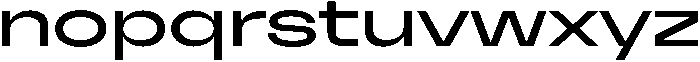 Cranch Regular otf (400) Font LOWERCASE