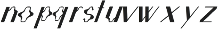 Crancle Italic otf (400) Font LOWERCASE