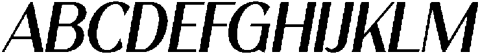 Cranio Oblique otf (400) Font UPPERCASE