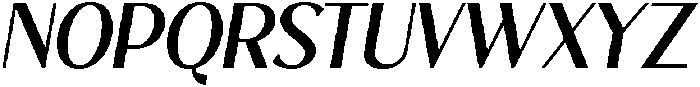 Cranio Oblique otf (400) Font UPPERCASE