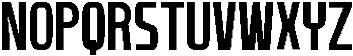 Cranity Bold otf (700) Font UPPERCASE