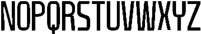 Cranity Regular otf (400) Font UPPERCASE