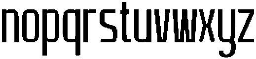 Cranity Regular otf (400) Font LOWERCASE