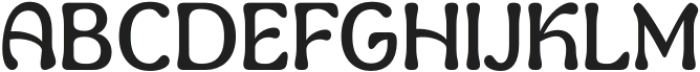 Cranwich Regular otf (400) Font UPPERCASE