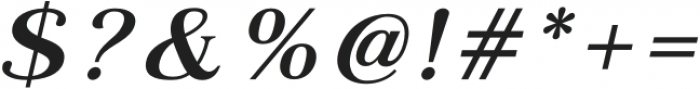 Craved Solid Bold Italic otf (700) Font OTHER CHARS