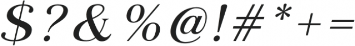 Craved Solid Italic otf (400) Font OTHER CHARS