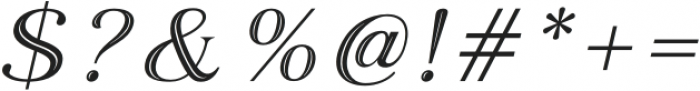 Craved Story Italic otf (400) Font OTHER CHARS