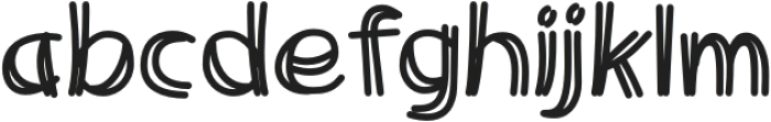 Crawlet-Regular otf (400) Font LOWERCASE