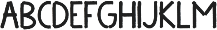 Crayon Grough Regular otf (400) Font LOWERCASE