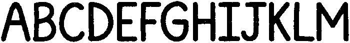 Crayon Regular otf (400) Font UPPERCASE