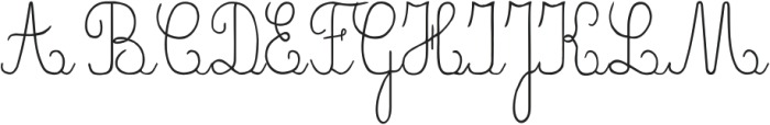 CrayonE ttf (400) Font UPPERCASE