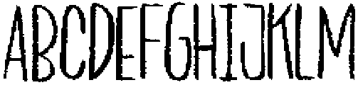Crayonia-Regular otf (400) Font UPPERCASE
