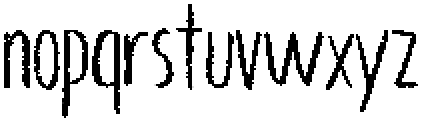 Crayonia-Regular otf (400) Font LOWERCASE