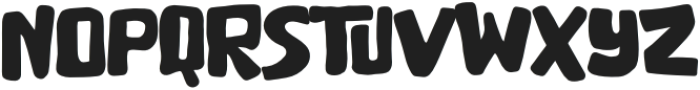 Crazy Blocks Regular otf (400) Font LOWERCASE