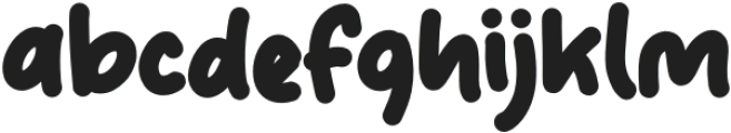 CrazyDuckRegular otf (400) Font LOWERCASE